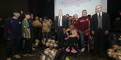 Büyükşehir’den okullara ve amatör spor kulüplerine önemli destek